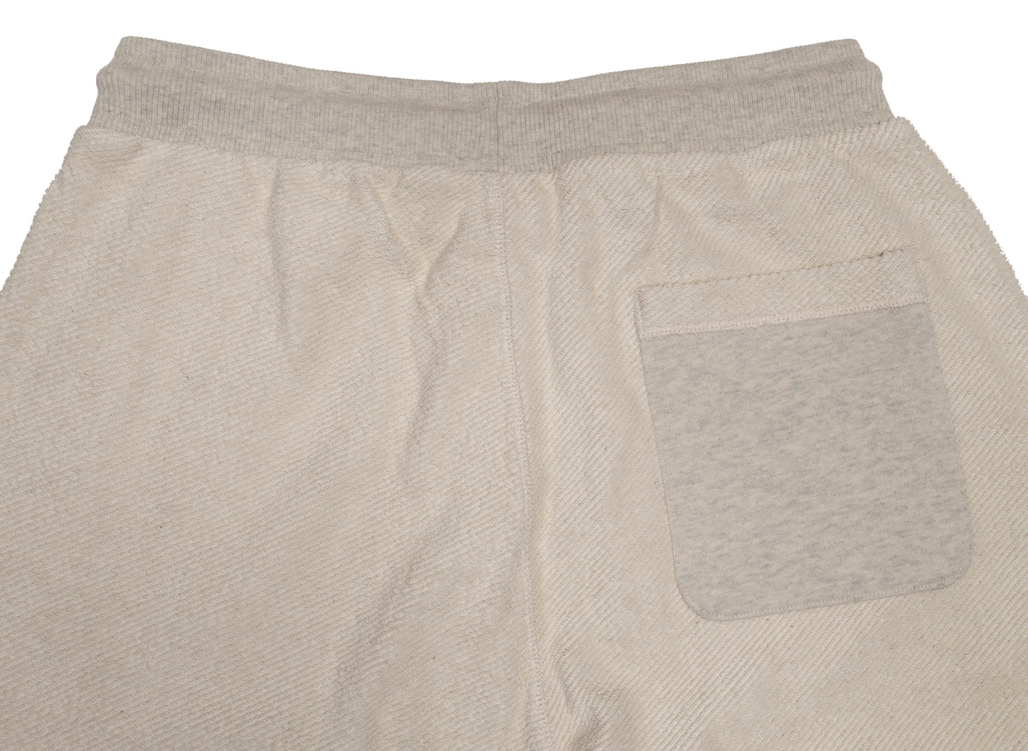L/AB c/o Off-White™ Reverse Fleece Sweatpants in Oatmeal Heather