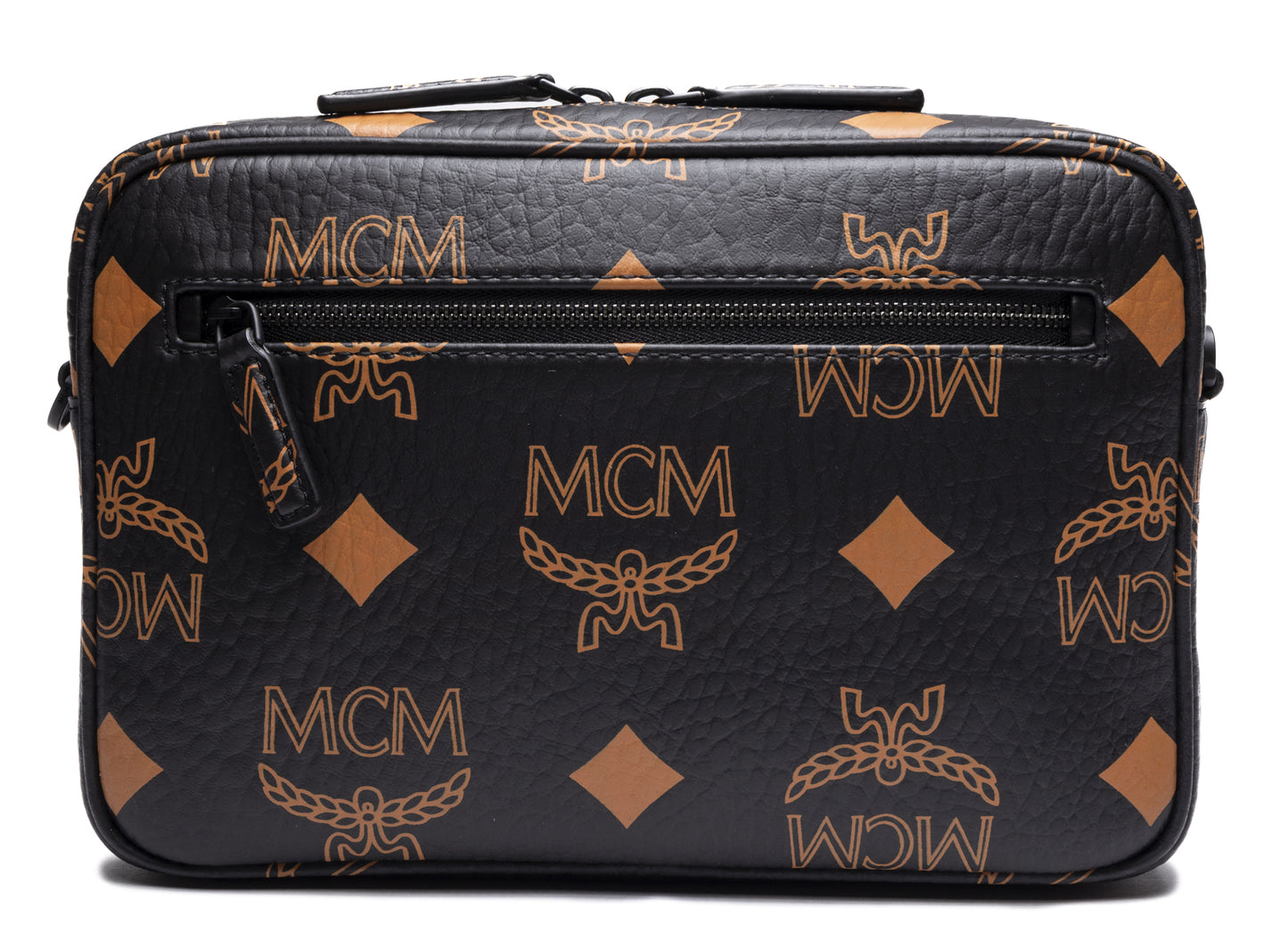 MCM Aren Maxi MN VI Small Crossbody Bag in Black