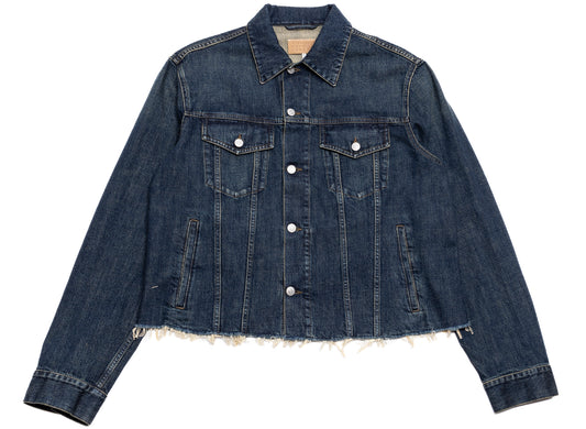 Maison Margiela MM6 Distressed Denim Sports Jacket