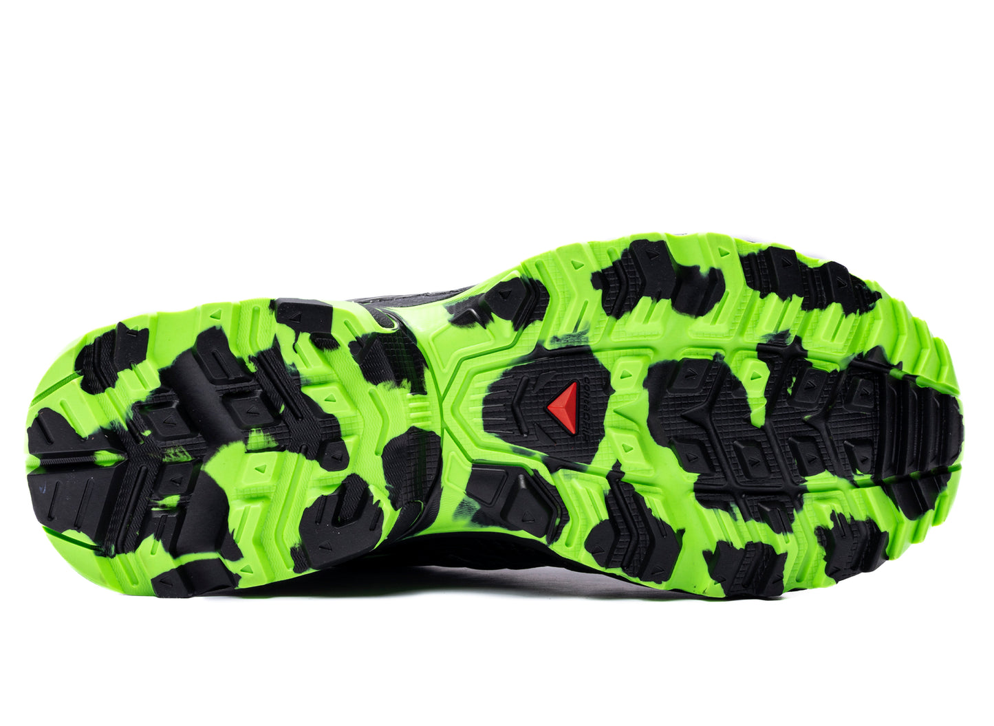 Salomon x Feid ACS NEXXT The Green Star in Black / Bright Green / Green Gecko, outsole
