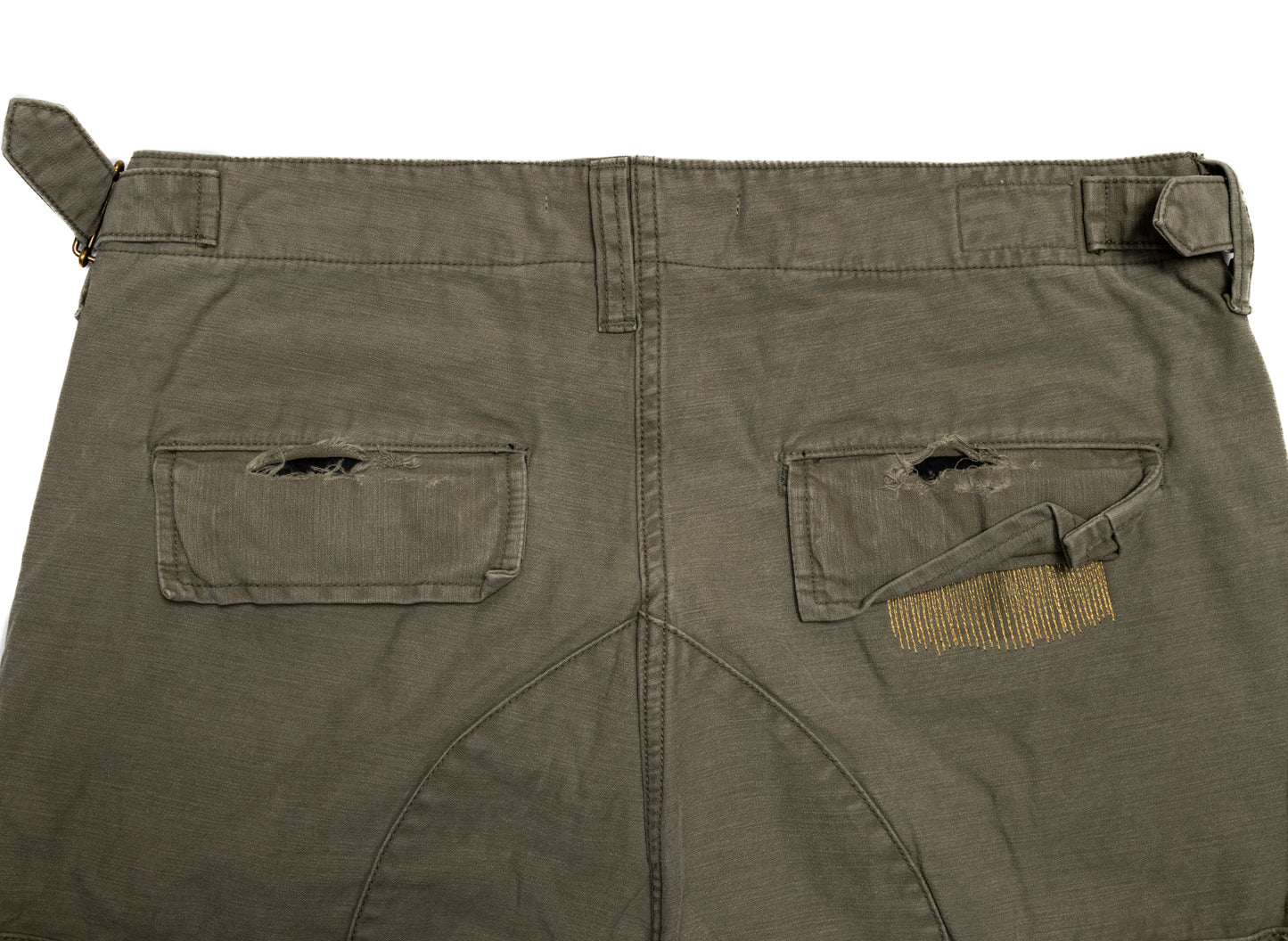 Mastercraft Union 'Midori' Cargo Trouser in Olive Green
