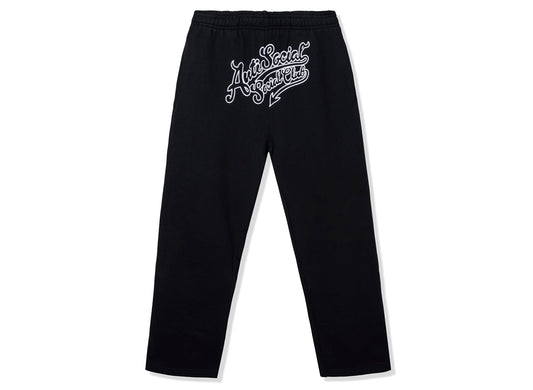 Anti Social Social Club Script Club Sweatpants in Black
