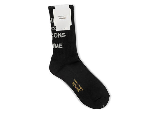 Comme des Garçon HOMME Socks in Black v3