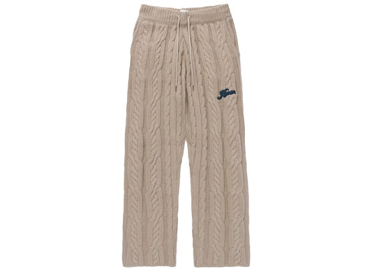 Honor the Gift Cable Knit Leisure Pants in Stone