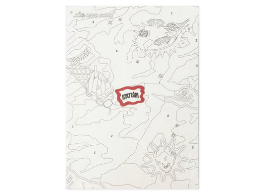 Ice Cream Coloring Book