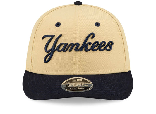 New Era x Felt New York Yankees Low Profile 9FIFTY Snapback Hat