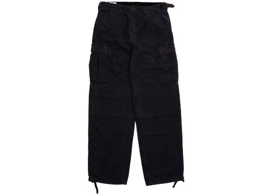 Mastercraft Union Midori Cargo Trouser in Black, men's black cargo pants