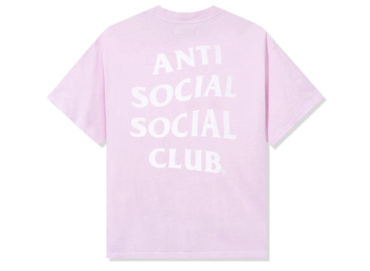 Anti Social Social Club Mind Game Weathered Tee in Pink