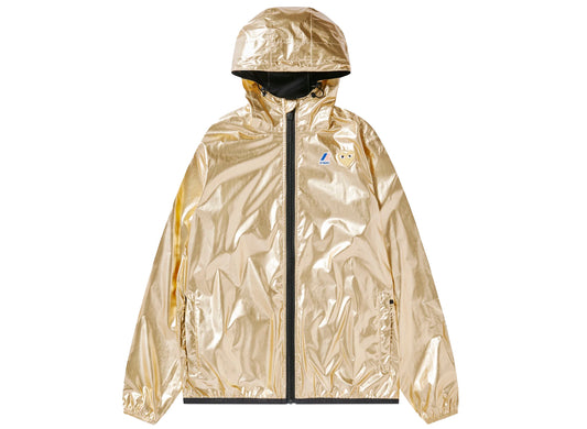 Comme des Garçons K-Way Full Zip Jacket in Gold