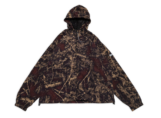 No Problemo Forrest Glitch Nylon Jacket in Camo