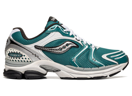 Saucony Progrid Triumph 4 in 'Teal / Silver'