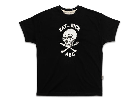 Advisory Board Crystals Abc. Skull S/S Tee in Black