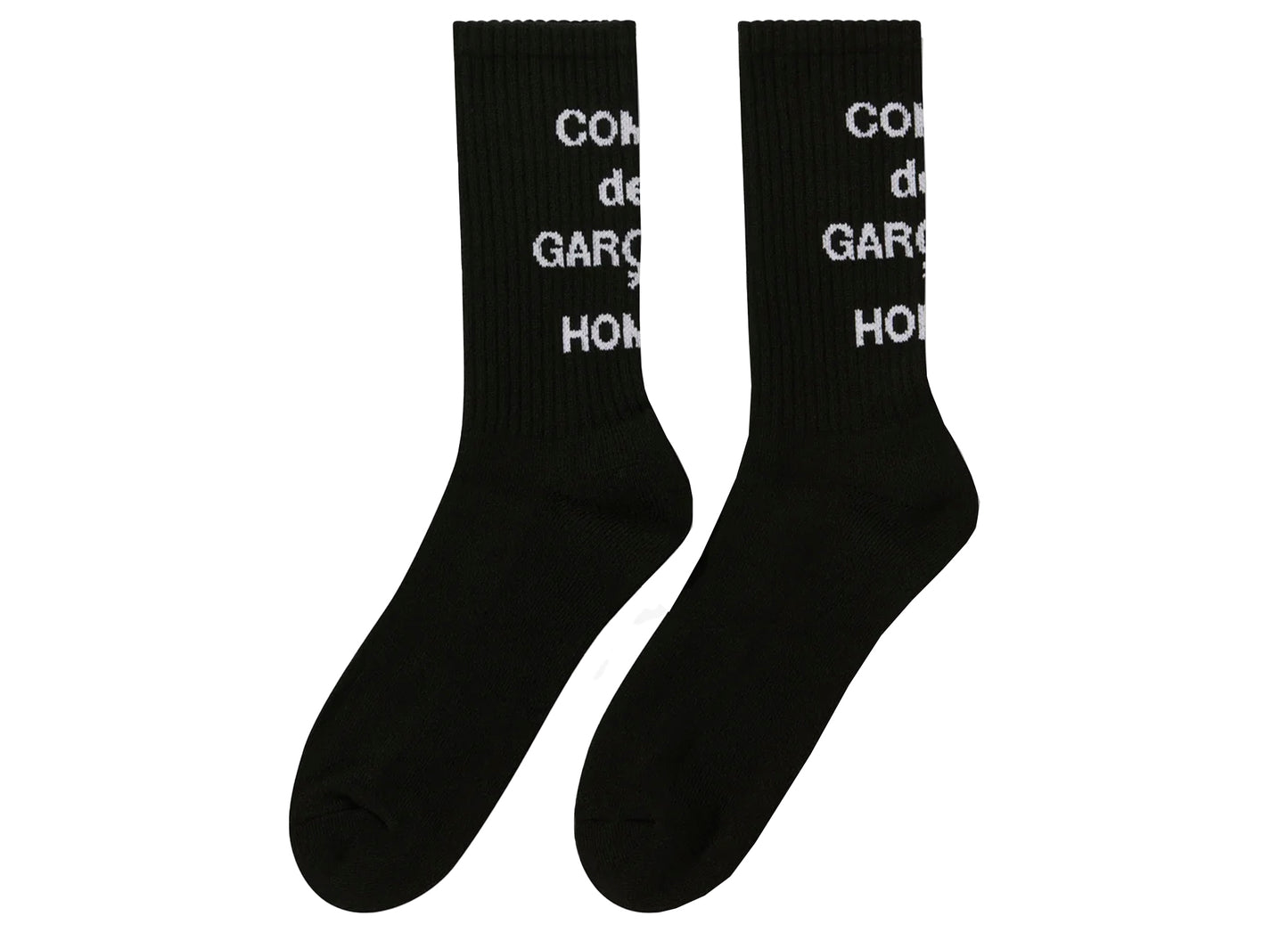 Comme des Garçon HOMME Socks in Black v1