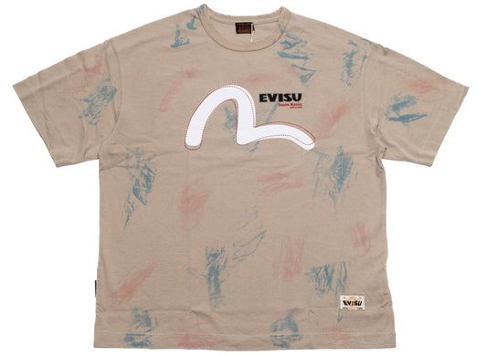 Evisu Seagull Print Sprayed Tee