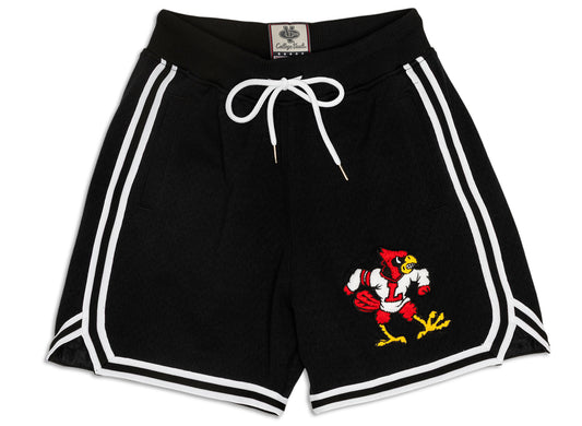 Mitchell & Ness Oneness Louisville Cardinals Game Day Shorts in Black