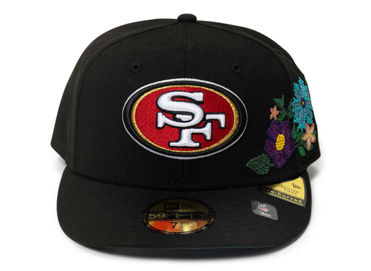 New Era Tonal Florals San Francisco 49ers Fitted Hat v2