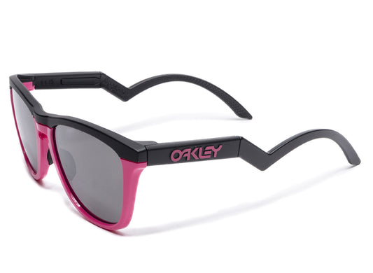 Oakley Frogskins™ Matte Black/Pink Frames w/ Black Prizm Lenses