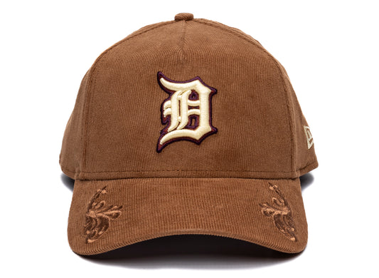 New Era Detroit Tigers Ornamental Corduroy Snapback Hat
