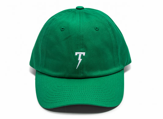 Tackma Small T Logo Strapback Hat in Green