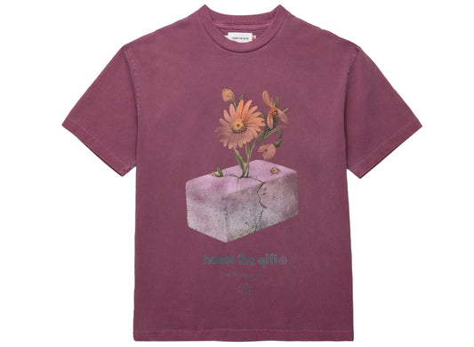 Honor the Gift Concrete 2.0 S/S Tee in Brick Red