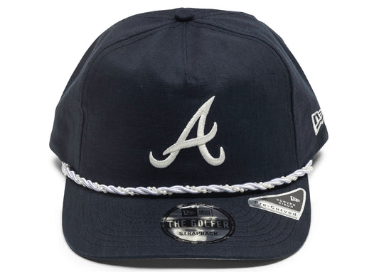 New Era Atlanta Braves Pearl Rope Golfer Hat