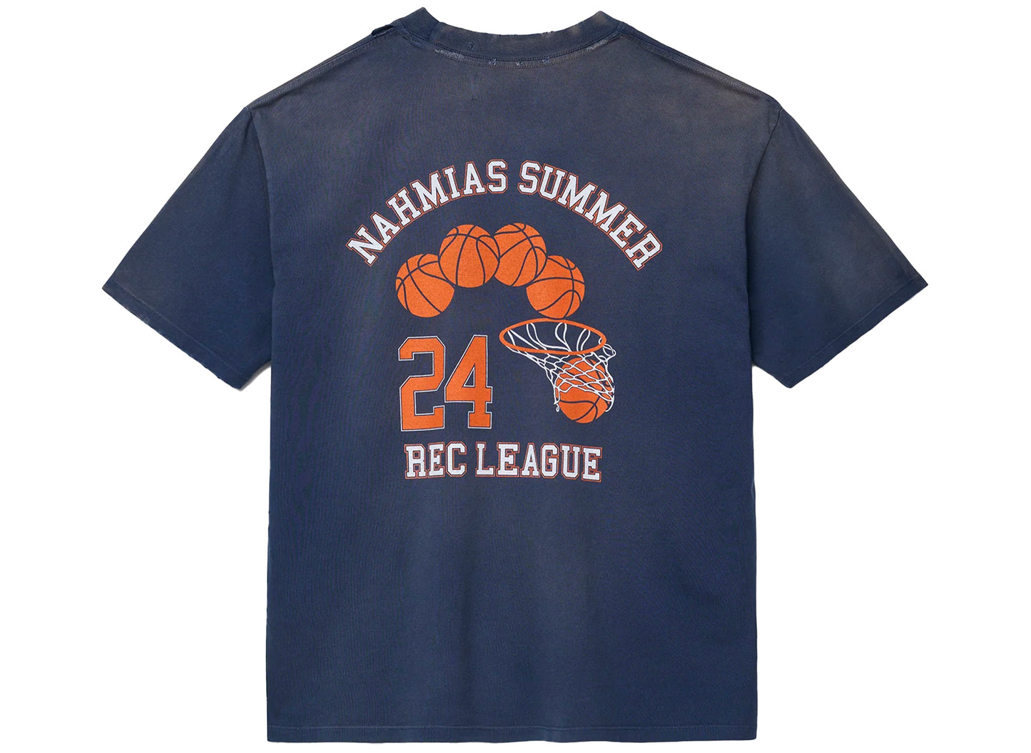 Nahmias Rec League Boxy Tee in Navy