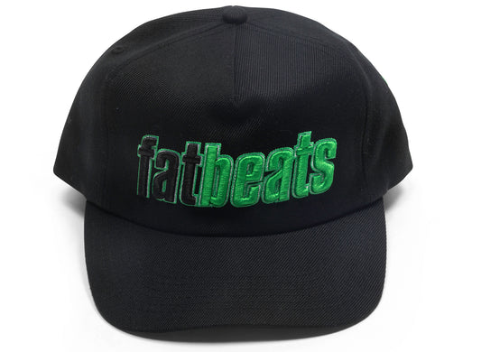 Pleasures Fat Beats Snapback in Black