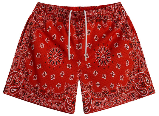 Bravest Studios Red Paisley V2 Shorts