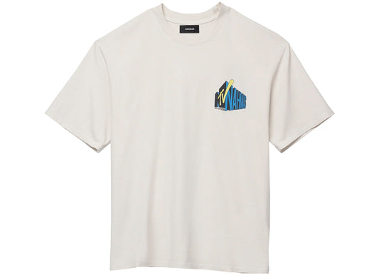 Nahmias TV Boxy Tee in Egg White