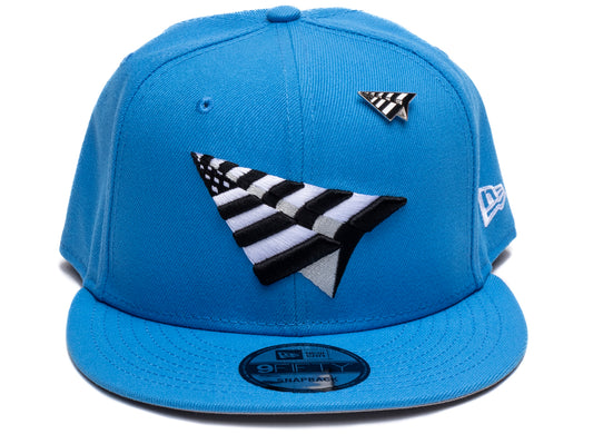 Paper Planes Blue Reef Orignal Crown 9FIFTY Snapback Hat xld