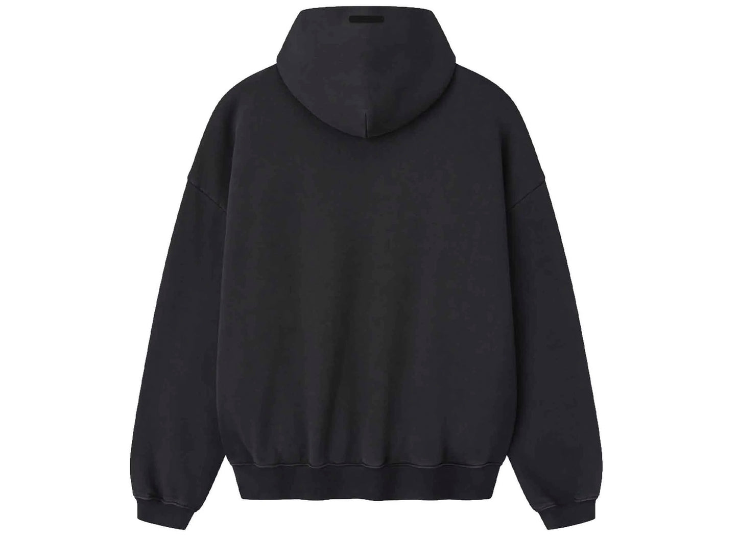 Women's Fear of God Essentials Campus 90s Cropped Hoodie 'Faded Black'
