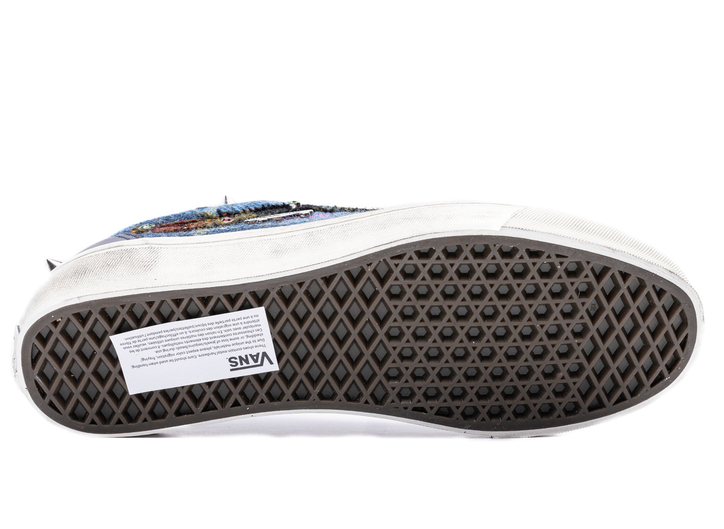 Vans x Harris Tweed LX Old Skool 36 in Navy / Multi