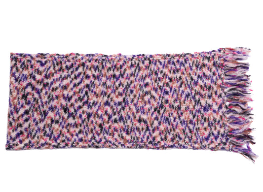 A.P.C. Noah Knit Scarf in Purple