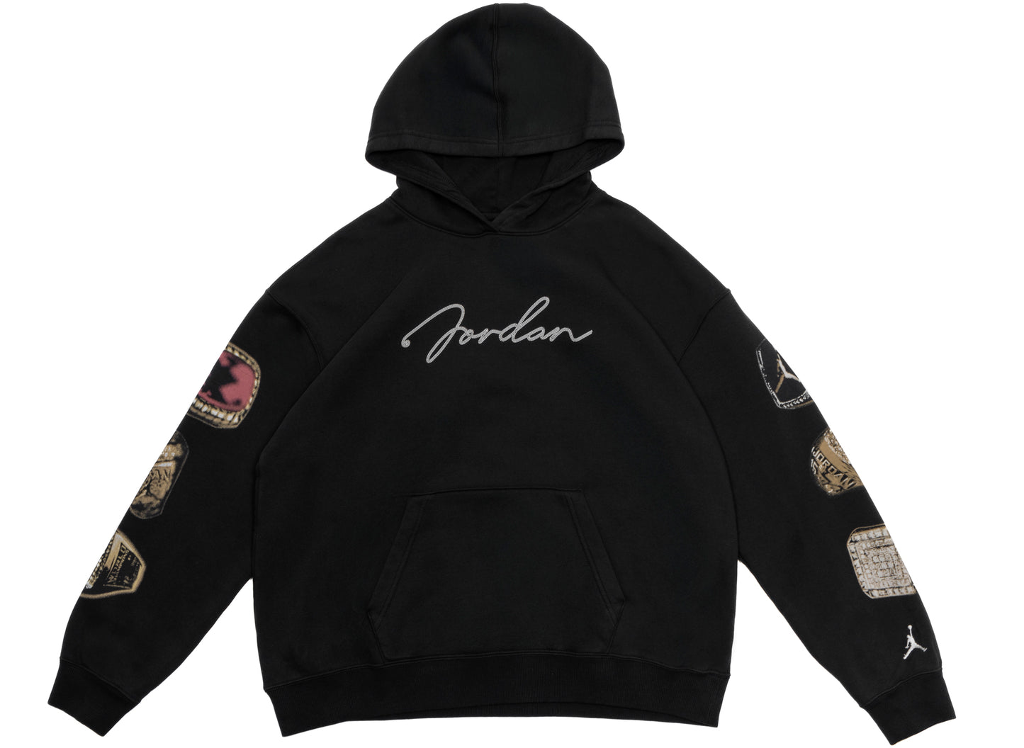 Women's Jordan Brooklyn Fleece Pullover Hoodie in Black