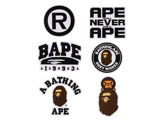 A Bathing Ape Sticker Set xld