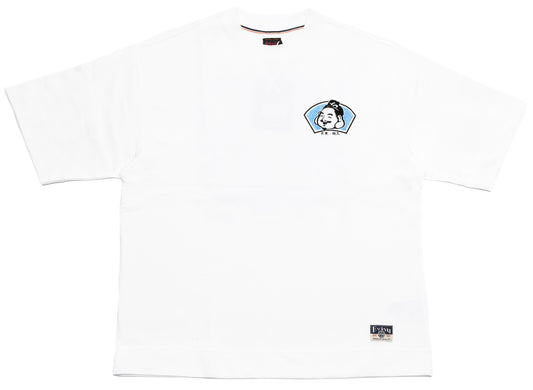 Evisu Oversized Seagull Printed S/S Sweatshirt