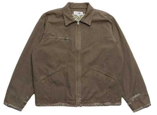 Maison Margiela MM6 Padded Canvas Overshirt Jacket
