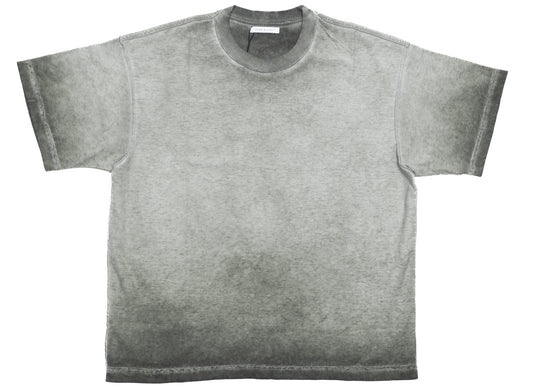 John Elliot Reversed Cropped Tee in Oil Wash Olive