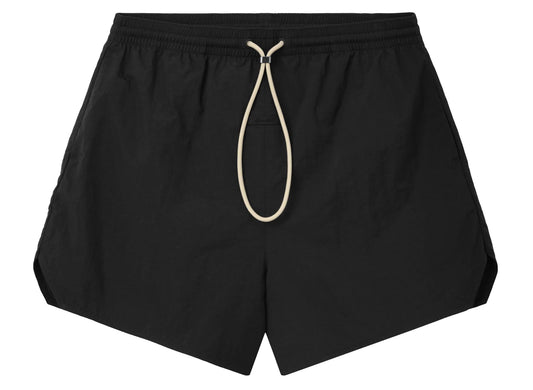 Fear of God Essentials Swim Short in Vintage Black, men's swim shorts