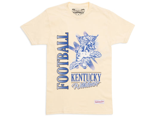 Mitchell & Ness Kentucky Wildcats NCAA Retro Brush Tee