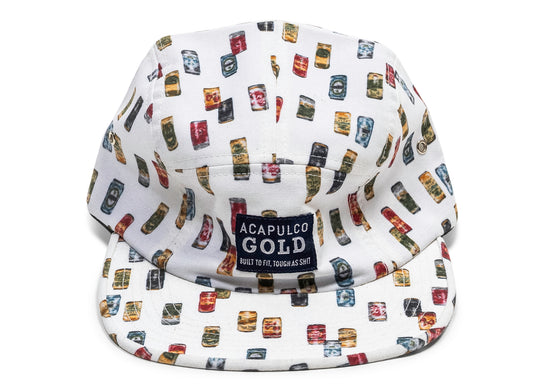 Acapulco Gold Built to Fit AOP Strapback Hat in White