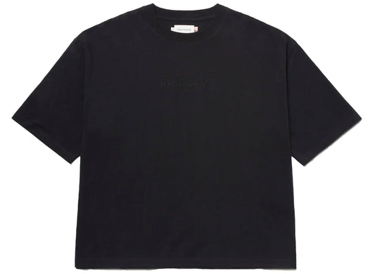 Honor the Gift Embroidered Box Tee in Black xld