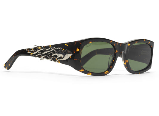Pleasures Eazy Sunglasses in Tortoise