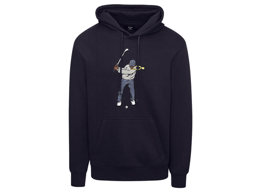 Eastside Golf Core Fleece Swingman Hoodie in Black