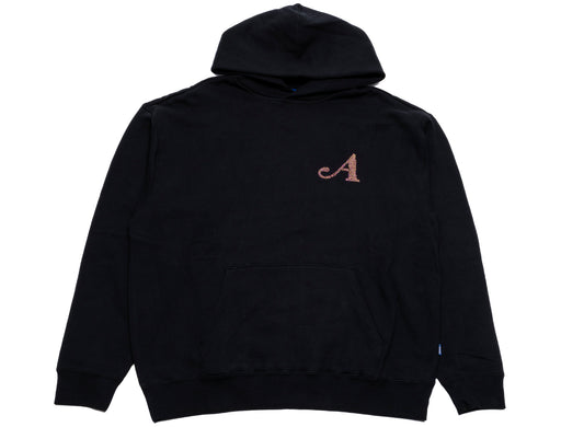 Awake NY Dice Rhinestone Hoodie in Black