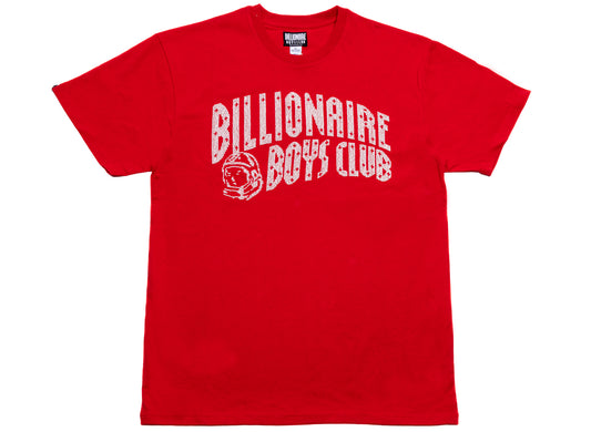 BBC Arch S/S Knit Tee in Red