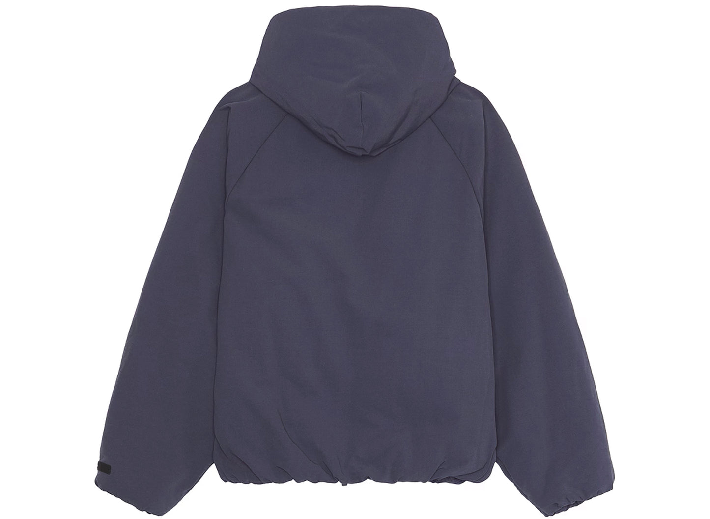 Fear of God Essentials Military Nylon Hooded Bomber in Marine