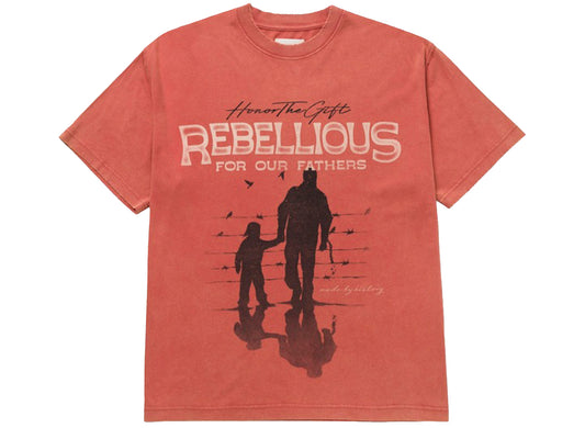Honor the Gift Rebellious For Our Fathers S/S Tee in Brick xld