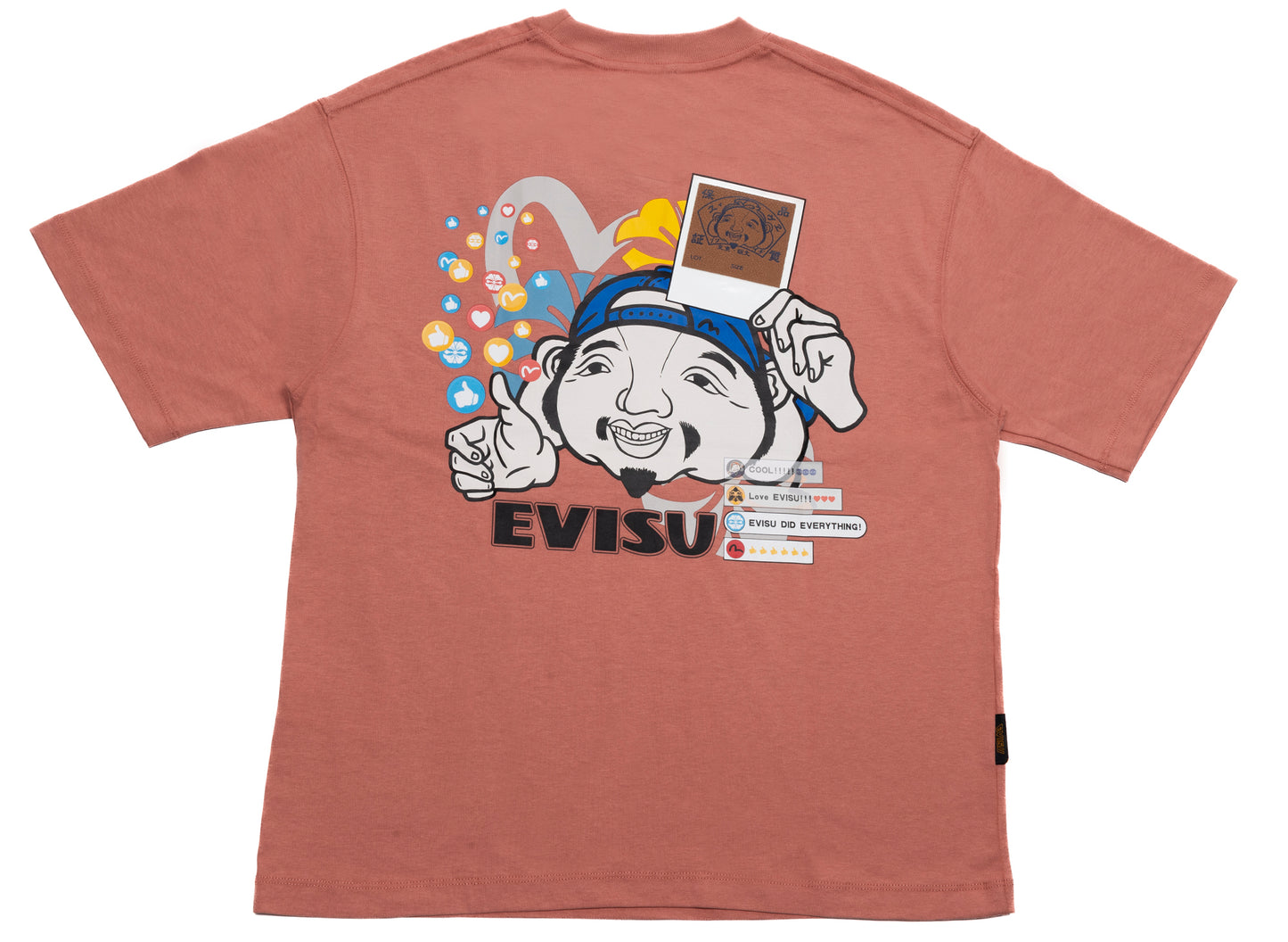 Evisu Media Knit T-Shirt xld