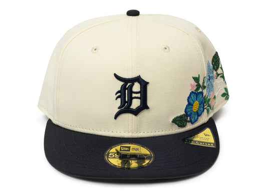 New Era Tonal Florals Detroit Tigers Fitted Hat